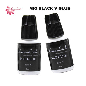 Colle pour extensions de cils LAVA LASH MIO V noire 5 ml, colle pour extensions de cils coréenne, étiquette privée, colle pour cils personnalisée, séchage rapide, longue durée, ODM - Product Image 3