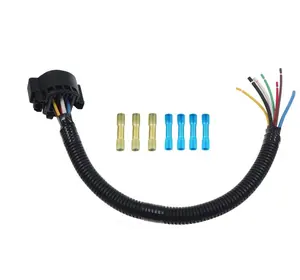 7 way female end connector US CAR vehicle 7 way Multi-Tow Wire Harness is the truck end connector trailer plug harness