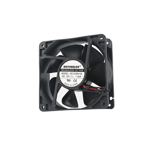 Ventilador de flujo axial de 12038 v, 115v, 220v, 240v, 120mm, refrigeración de aire con motor EC para exteriores - Product Image 2