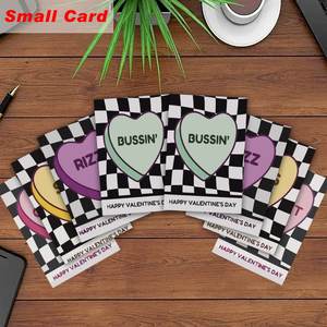 Biglietti d'Auguri in Cartone Personalizzati a Tema Slang di Tendenza per San Valentino con Buste per Scambi in Classe per Adolescenti - Product Image 6