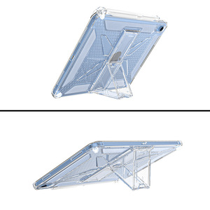 Funda Protectora Compatible con <span class=keywords><strong>iPad</strong></span> de 11 Pulgadas, Estilo Pivotante, con Ranura para Lápiz, Resistente a Caídas, Diseño Transparente para Modelos Pro 11/Air 13/M2-M5 - Product Image 4