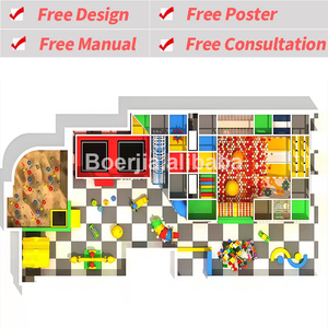 Equipo de Juegos Interior para Niños de Calidad Probada, con Bloques de Espuma Suave y Zona Creativa para el Desarrollo Preescolar - Product Image 2