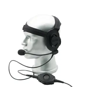 IP67防水鲍曼单耳耳机，带Nexus TP-120插头