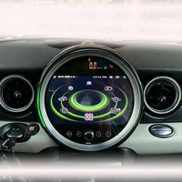Lecteur DVD multimédia de navigation GPS Android 9 "pour BMW Mini Cooper R55 R56 R57 R60 2007-2014 Unité principale audio radio stéréo