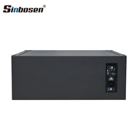 Altavoz de Bajos KA28, Módulo de Subwoofer Activo Doble de 18 Pulgadas, Audio Profesional