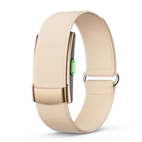 Bracelet intelligent sans écran QX Air, tracker d'activité, bracelet tissé, fréquence cardiaque, suivi du sommeil, SpO2, compteur de pas pour Android