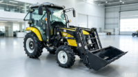 Tractor Agrícola de Alta Potencia con Tracción en las Cuatro Ruedas y Cargador Frontal para Trabajos Agrícolas