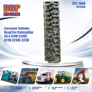 หัวกระบอกสูบรถขุด 297-7644 2977644 สำหรับรถ Caterpillar C6.4 รุ่น 320D 320DL 321D 323DL 323D - Product Image 2