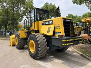 รถตักล้อยาง KOMATSU WA380 มือสอง ขนาด 20 ตัน รถตักหน้าไฮดรอลิก เครื่องจักรก่อสร้าง - Product Image 2