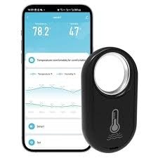 Nouveau capteur intelligent Wi-Fi de température et d'humidité, contrôlable par application, nouveau thermomètre hygromètre météo, prend en charge la clé numérique d'entreprise - Product Image 6
