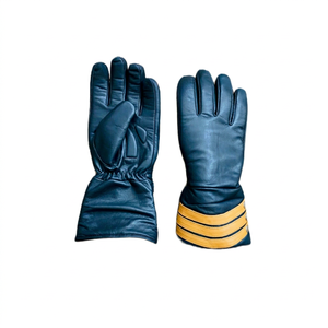 Guantes de Motocicleta de Cuero Largos para Invierno, Transpirables, Impermeables, Compatibles con Pantalla Táctil, con Agarre para las Manos - Product Image 1