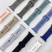 Bracelet Upro pour Apple Watch 38 44 42 41 45MM, vente en gros, bracelet de montre en silicone sport classique de haute qualité pour Apple Watch 7 6 5 4 SE