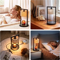 Lampu gantung lilin, nyaman gaya khusus rumah tangga dengan Timer suasana beraroma pembakar Aroma 50W bohlam halogen