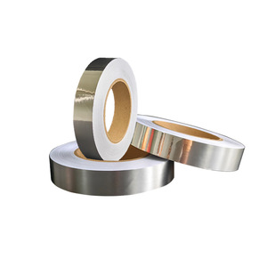 Silver <b>Light</b> Blocking Tape For LED <b>Panels</b> Thin Non Conductive Reflective Adhesive Strip - Product Image 1