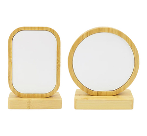 Cadre <span class=keywords><strong>photo</strong></span> en bambou vierge pour transfert thermique, idéal pour la décoration intérieure et le bricolage – Nouveauté promotionnelle - Product Image 4