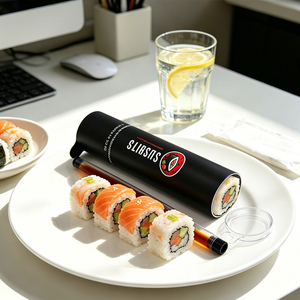 Tubo <span class=keywords><strong>de</strong></span> Papel Kraft para Sushi <span class=keywords><strong>de</strong></span> Grado Alimenticio, Forrado con Papel <span class=keywords><strong>de</strong></span> Aluminio, 50mm 60mm 120-220mm, Altura Personalizada, Suministro al por Mayor para Distribuidores OEM - Product Image 1