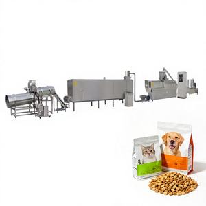 Máquina de Alimento para Mascotas de la Marca Baixin, Extrusora de Tornillo para Alimento Comercial para Perros y Gatos, Capacidad de 100-1200 kg/h, Amplia Aplicación - Product Image 1