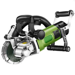 เครื่องตัดคอนกรีตอุตสาหกรรมแบบขึ้นรูปในขั้นตอนเดียว Power One-Step พร้อมระบบกันฝุ่น สำหรับทำร่องผนัง ใช้ไฟฟ้า 220V - Product Image 1