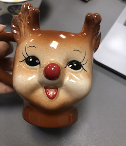 <span class=keywords><strong>Taza</strong></span> Vintage navideña de Papá Noel, tazón de árbol 3D, tiki, <span class=keywords><strong>Reno</strong></span> de Santa - Product Image 2