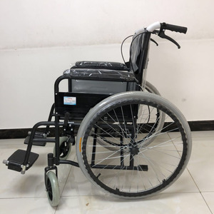 Manufacturer wholesales <b>folding</b> lightweight wheelchairs with <b>commode</b>, portable wheelchairs for the elderly and disabled, - Product Image 3