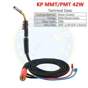 Pistolet de soudage <span class=keywords><strong>MIG</strong></span>/MAG refroidi à l'eau <span class=keywords><strong>Kemppi</strong></span> PMT42W 500A 4,5m Heavy Duty - Product Image 3