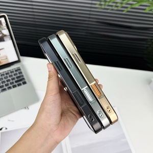 เคสโทรศัพท์มือถือหนัง PU ชุบเคลือบหรูหรา พร้อมแม่เหล็ก สำหรับ iPhone 18 17 Pro Max 17 Air รองรับการชาร์จไร้สาย ป้องกันการกระแทก - Product Image 4