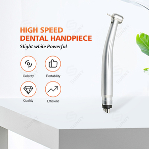 Turbina dental de alta velocidad con conexión estándar de 2/4 orificios - Product Image 3