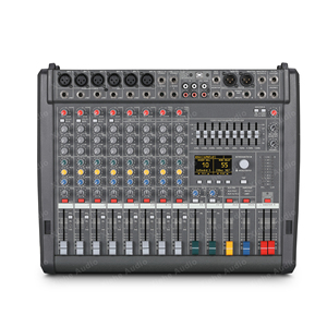 Powermate 600 3 China precio de fábrica <span class=keywords><strong>profesional</strong></span> audio powerd mezclador <span class=keywords><strong>PM</strong></span> 600-3/1000-3/1600-3 consola de mezcladores de DJ - Product Image 2