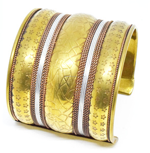 2024 December Multi Color <b>Beaded</b> <b>Bracelet</b> Minimalism Bangle Cuff USA Shiny Gold holiday festival jewelry Brass <b>Bracelet</b> Jewelry - Product Image 6