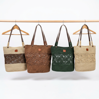 Ensemble sac fourre-tout de luxe en raphia et chapeau de soleil à large bord pour femme, avec décoration en ruban tressé, fermeture éclair, idéal pour la plage, les voyages, les fêtes et les activités de plein air