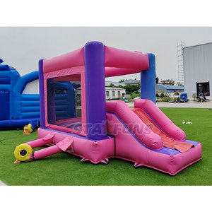 Château gonflable commercial K-<span class=keywords><strong>POP</strong></span> Demon Hunters personnalisable pour fêtes d'enfants en extérieur avec souffleur – Location de château gonflable - Product Image 5