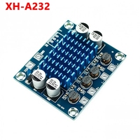 Carte amplificateur audio XH-A232 30W + 30W 2.0 canaux classe D amplificateur de son stéréo numérique DC 8-26V 3A pour haut-parleur TV domestique connecteur MP3