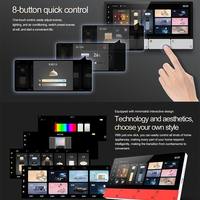 Panel de control Tuya Smart F5 de alta calidad, puerta de enlace Zigbee para luz inteligente, conectividad WiFi IPS Android, mejora tu vida inteligente