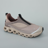 Chaussures décontractées pour femmes Printemps-Été, style slip-on, design tissé volant, semelle souple, légères, baskets de course paresseuses