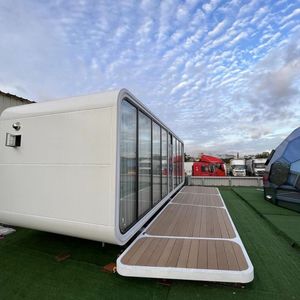 Vente Flash : <span class=keywords><strong>Maison</strong></span> Modulaire Mobile Apple Cabin, Personnalisable, pour Hôtel de Glamping en Bord de Mer, Resort ou Café - Product Image 5