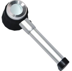 Groothandel Outdoor Handheld <span class=keywords><strong>Loupe</strong></span>, 10x Metalen Led Lezing Vergrootglas - Product Image 1