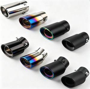 Terminale di Scarico AsiaLink in Titanio e Acciaio Inossidabile per Veicoli - Product Image 2