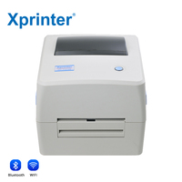 Xprinter Imprimante de codes à barres thermique XP-TT424B Imprimante d'étiquettes haute vitesse 127 mm/s Imprimante à ruban d'encre