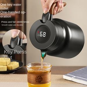 Bouilloire <span class=keywords><strong>isotherme</strong></span> en acier inoxydable 316 de grande capacité Thermos domestique portable Séparation de l'eau du thé Gobelets <span class=keywords><strong>Théière</strong></span> étouffante - Product Image 2