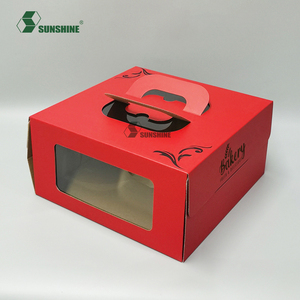 Cajas de Regalo Desechables Recicladas <span class=keywords><strong>para</strong></span> Pasteles, con Diseño Único y Personalizado, Grandes, de 16x16x5 cm (30x30x18 cm), con Diseño de Luna y Queso, <span class=keywords><strong>para</strong></span> Pasteles Blancos con Purpurina - Product Image 2