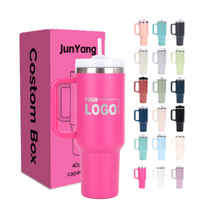 Vaso Térmico de Acero Inoxidable de 40 oz con Recubrimiento en Polvo y Logotipo Personalizado, <span class=keywords><strong>Taza</strong></span> de Café de Viaje <span class=keywords><strong>Negra</strong></span> - Product Image 1