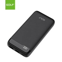 Chargeur de batterie polymère portable double USB haute qualité LCD usine prix de gros batterie externe 20000mAh