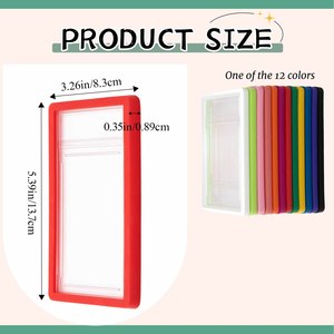 NOVISON Vintage Plastic Slab Bumper-Graded <b>Card</b> for Slab <b>Protector</b> with 30mm Thickness and Custom Size for Sport <b>Cards</b> - Product Image 4