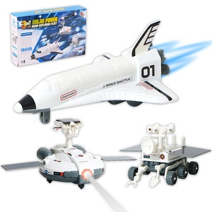 Ensemble de figurines d'astronautes et de fusées spatiales, thème spatial populaire, jouet spatial pour enfants, <span class=keywords><strong>navette</strong></span> <span class=keywords><strong>spatiale</strong></span> - Product Image 6