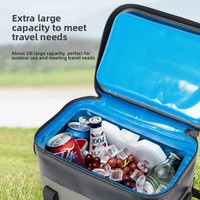 Sac isotherme personnalisé à double bandoulière, étanche, en TPU 600D, grande capacité, idéal pour pique-nique, camping et voyages en extérieur