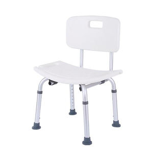 Asiento de baño de aluminio ligero y ajustable, <span class=keywords><strong>silla</strong></span> de <span class=keywords><strong>ducha</strong></span> duradera para discapacitados, equipo de seguridad para baño, terapia de rehabilitación - Product Image 3