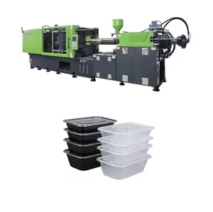 Jinglisong — boîtes alimentaires carrées 1000ML, Machine de moulage par Injection jetable à haute vitesse, avec contrôleur KEBA