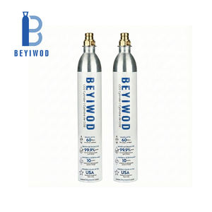 Bouteille de <span class=keywords><strong>gaz</strong></span> CO2 portable haute pression en aluminium 0,6 L avec logo personnalisé, valve Tr21-4, cartouche de carbonateur <span class=keywords><strong>Soda</strong></span> <span class=keywords><strong>Stream</strong></span> pour la maison - Product Image 4