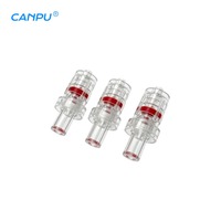 Vanne anti-reflux jetable à usage médical CANPU Luer, à sens unique, pour perfusion