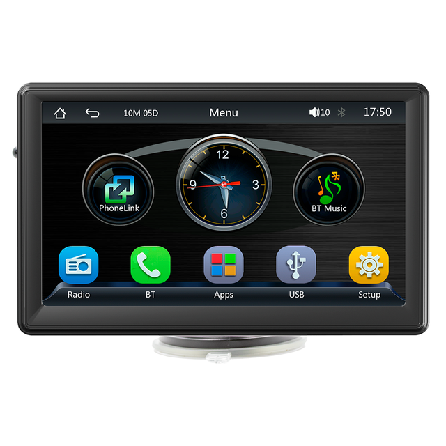 7inch Universal New Car Stereo Android Auto Car Radio Wireless Carplay Car Play Dashcam DVD Audio System MP5 Player